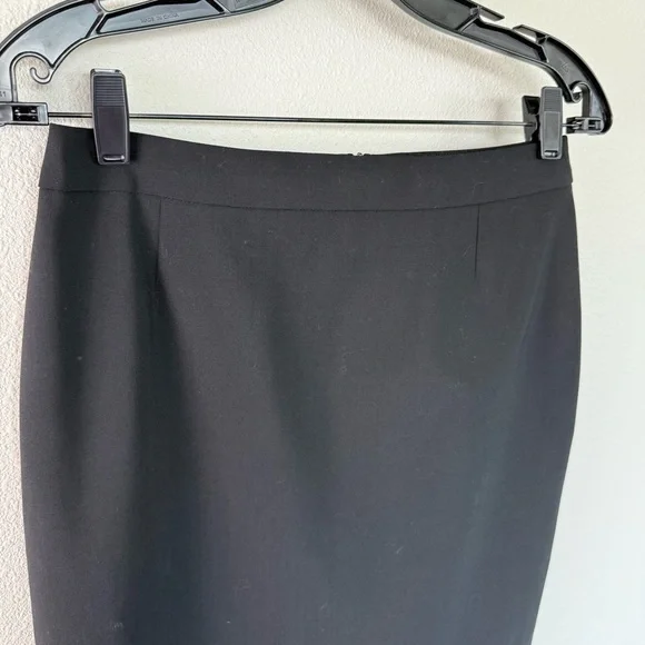 NWOT BOSS Hugo Boss Vileah Wool Pencil Skirt Black Women’s Size 4 Business - Picture 5 of 15
